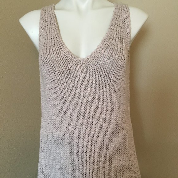 Anne Klein Tops - Anne Klein Thick Knit Tank Top - Size M